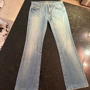 Womens 7 for all mankind jeans Size 27. Bootcut.